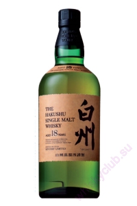 Suntory Hakushu 18 Year Old